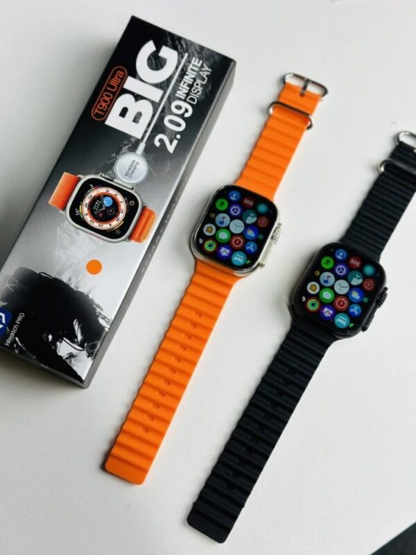 T900 Ultra Smart Watch With Wareless Charger - Image 2