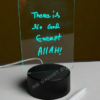 GearUP Acrylic Multicolor Night Lamp with Writable Board and Eraser Pen - Image 2