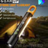GearUP K57 PRO Rechargeable High Power Flashlight + Large COB Light with 3500mAh Lithium Battery